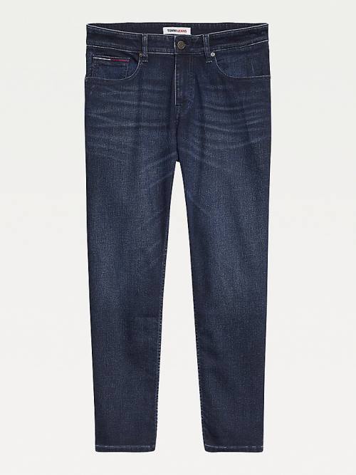 Muške Tommy Hilfiger Ryan Straight Faded Farmerke Denim Plava | TH586APJ