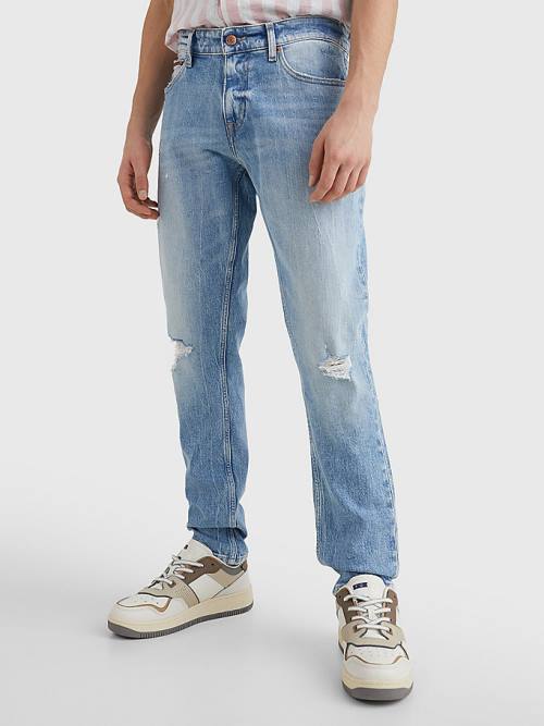 Muške Tommy Hilfiger Scanton Slim Farmerke Denim Plava | TH346ATI