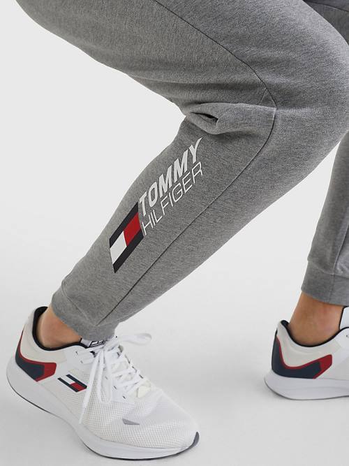 Muške Tommy Hilfiger Sport Essential TH Cool Joggers Pantalone Siva | TH972HXW