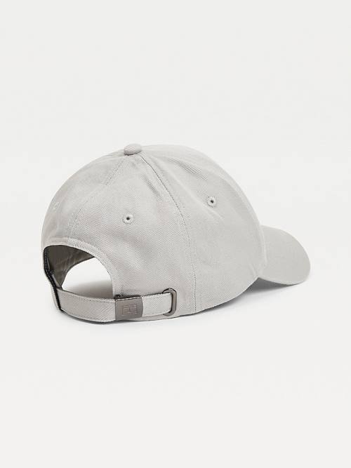 Muške Tommy Hilfiger TH Established Baseball Cap Kape Siva | TH239TFH