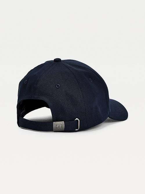 Muške Tommy Hilfiger TH Established Organic Cotton Cap Kape Plava | TH104VTI