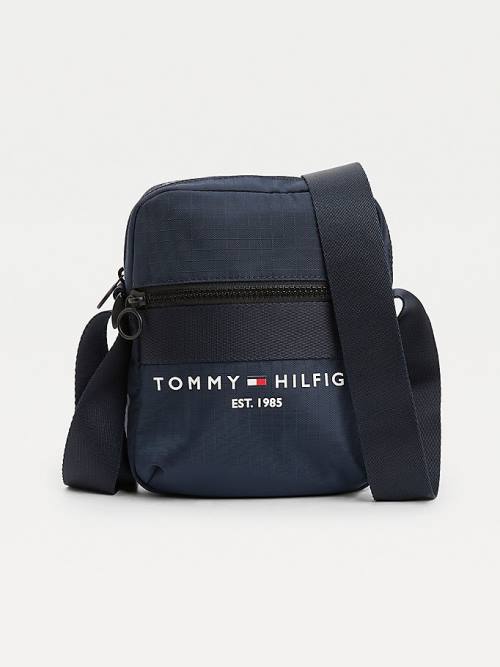 Muške Tommy Hilfiger TH Established Small Reporter Torbe Plava | TH619TGJ