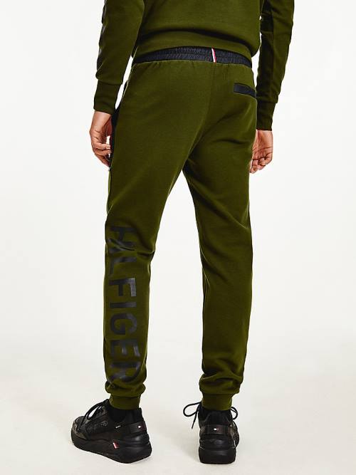 Muške Tommy Hilfiger TH Flex Essential Tech Joggers Pantalone Braon | TH951ALE