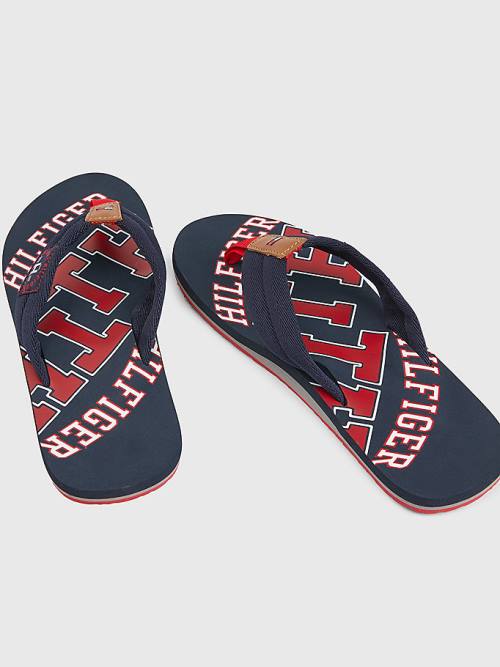 Muške Tommy Hilfiger Tommy Beach Sandale Plava | TH394FHE