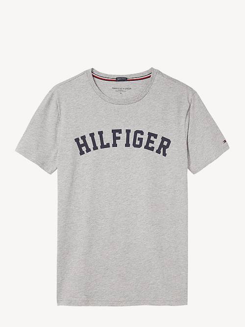 Muške Tommy Hilfiger Tommy Hilfiger Logo Pidžama Siva | TH041ROQ