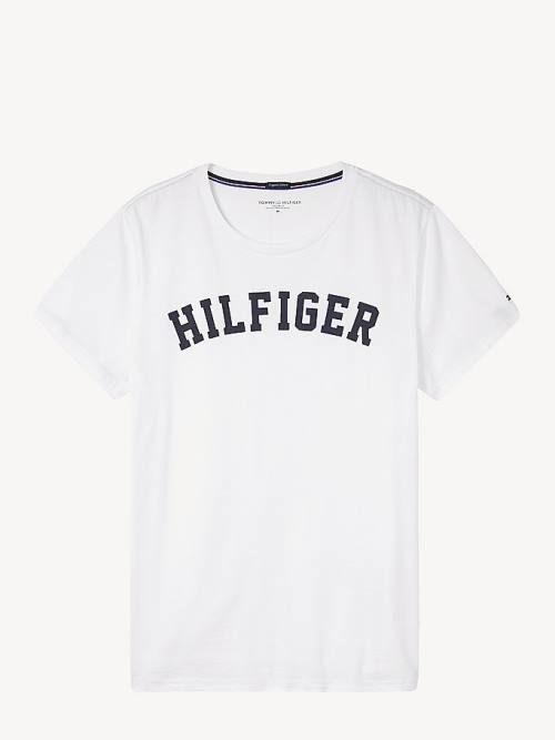 Muške Tommy Hilfiger Tommy Hilfiger Logo Pidžama Bela | TH971NKL