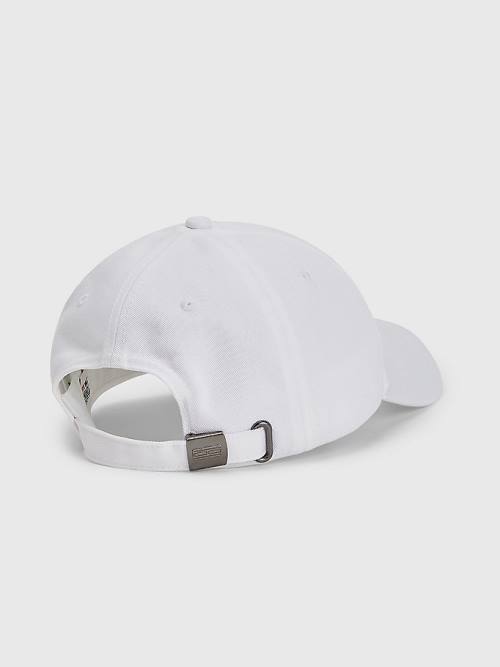 Muške Tommy Hilfiger Tommy Jeans Cap Kape Bela | TH537LCT