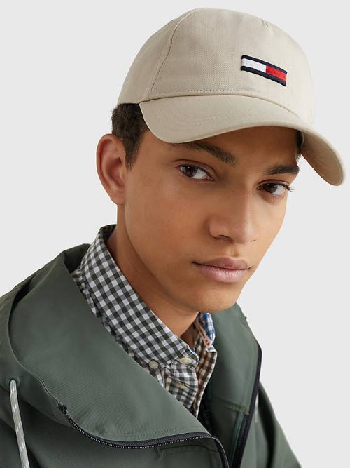 Muške Tommy Hilfiger Tommy Jeans Cap Kape Bež | TH694LZA