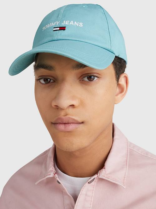 Muške Tommy Hilfiger Tommy Jeans Flag Cap Kape Plava | TH479INL