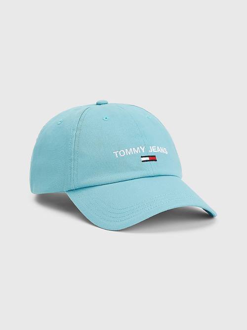 Muške Tommy Hilfiger Tommy Jeans Flag Cap Kape Plava | TH479INL