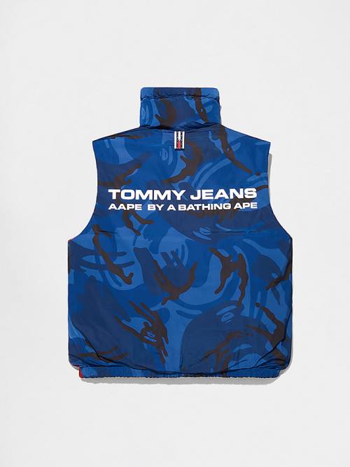 Muške Tommy Hilfiger Tommy X AAPE Reversible Vest Kaputi Crna | TH093TEI