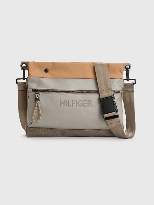 Muške Tommy Hilfiger Utility Small Messenger Torbe Kaki | TH678UDL