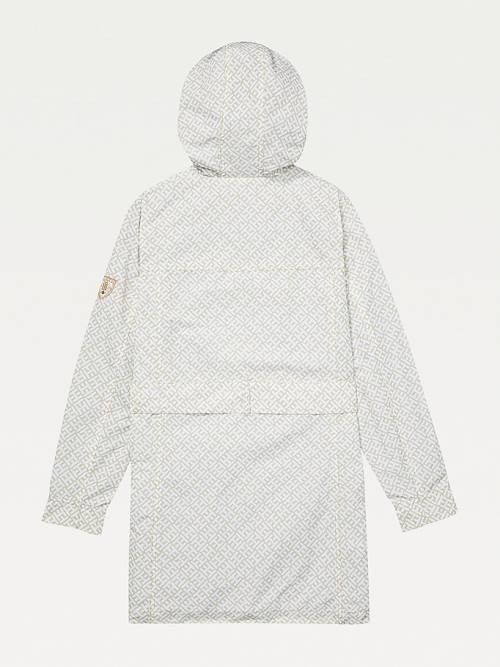 Ženske Tommy Hilfiger Adaptive Long Belted Hooded Jakna Bež | TH968DPF