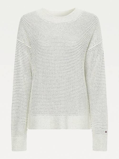 Ženske Tommy Hilfiger Alpaca Wool Relaxed Fit Jumper Džemper Siva | TH205CPE