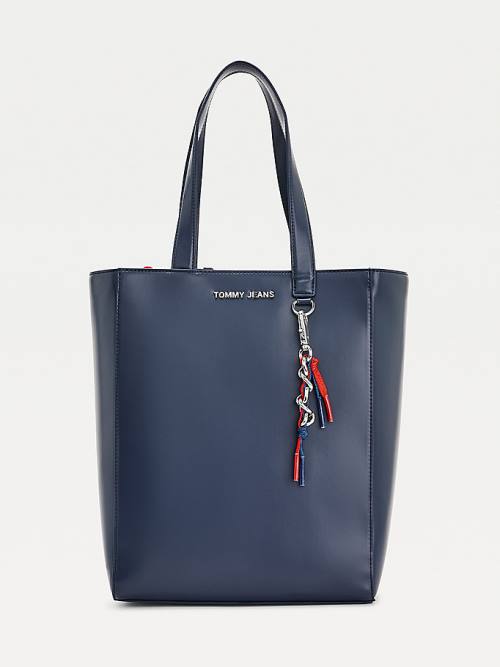 Ženske Tommy Hilfiger Charm Tote Torbe Plava | TH428YJR