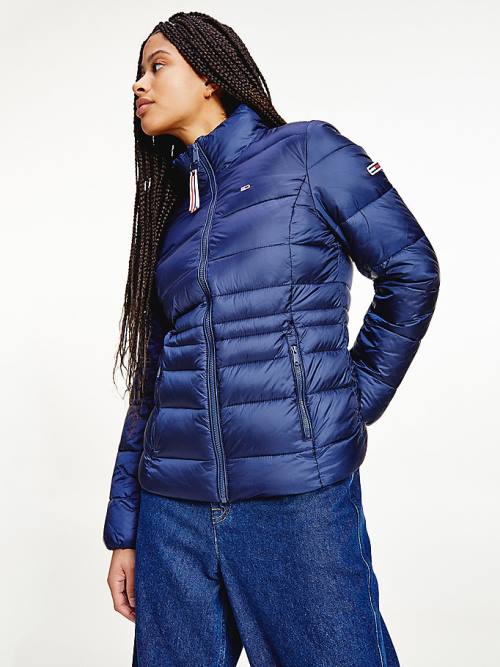 Ženske Tommy Hilfiger Down Quilted Jakna Plava | TH387FOM