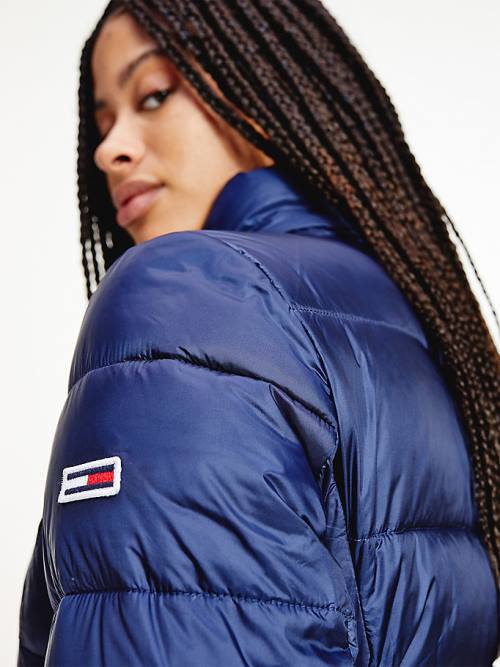 Ženske Tommy Hilfiger Down Quilted Jakna Plava | TH387FOM