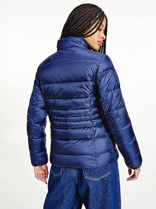 Ženske Tommy Hilfiger Down Quilted Jakna Plava | TH387FOM