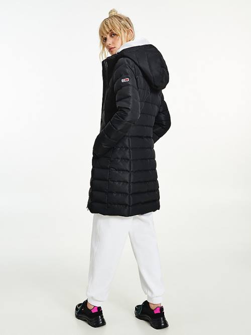 Ženske Tommy Hilfiger Essential Down Quilted Coat Jakna Crna | TH413MBA