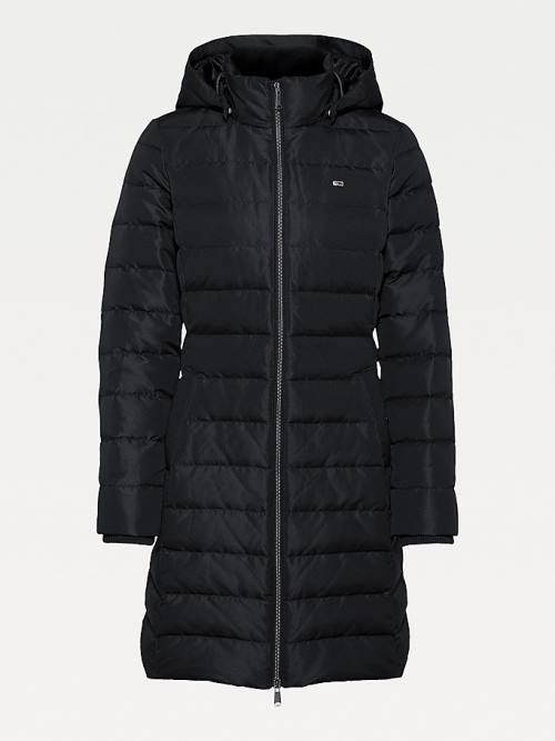 Ženske Tommy Hilfiger Essential Down Quilted Coat Jakna Crna | TH413MBA