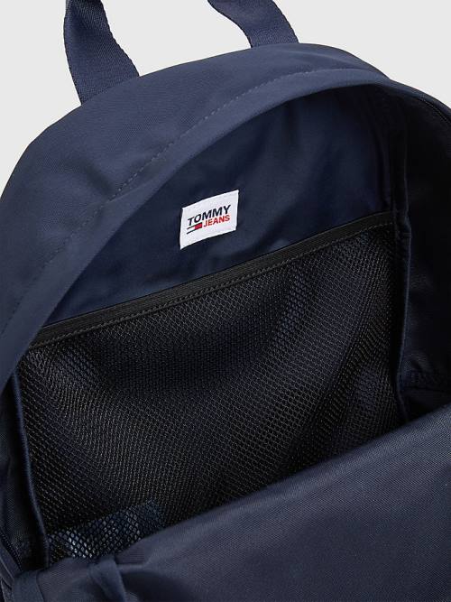 Ženske Tommy Hilfiger Essential Logo Backpack Torbe Plava | TH783SQU