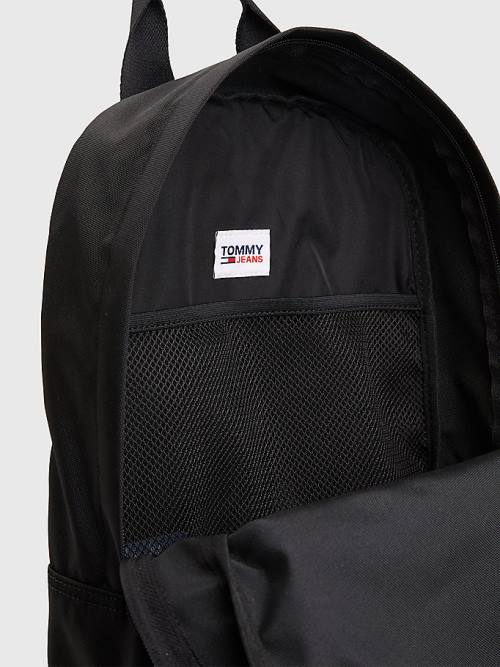 Ženske Tommy Hilfiger Essential Logo Backpack Torbe Crna | TH901QAJ