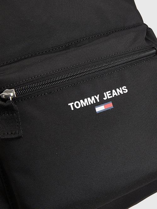 Ženske Tommy Hilfiger Essential Logo Backpack Torbe Crna | TH901QAJ