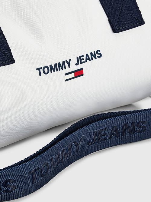 Ženske Tommy Hilfiger Essential Logo Crossover Torbe Bela | TH970TAV