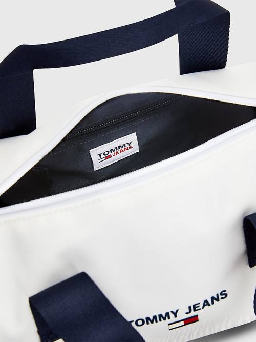 Ženske Tommy Hilfiger Essential Logo Crossover Torbe Bela | TH970TAV