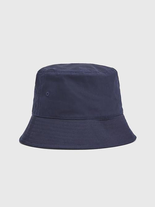 Ženske Tommy Hilfiger Essential Organic Cotton Bucket Kape Plava | TH539XAO