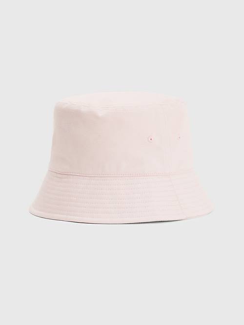 Ženske Tommy Hilfiger Essential Organic Cotton Bucket Kape Roza | TH926TSG