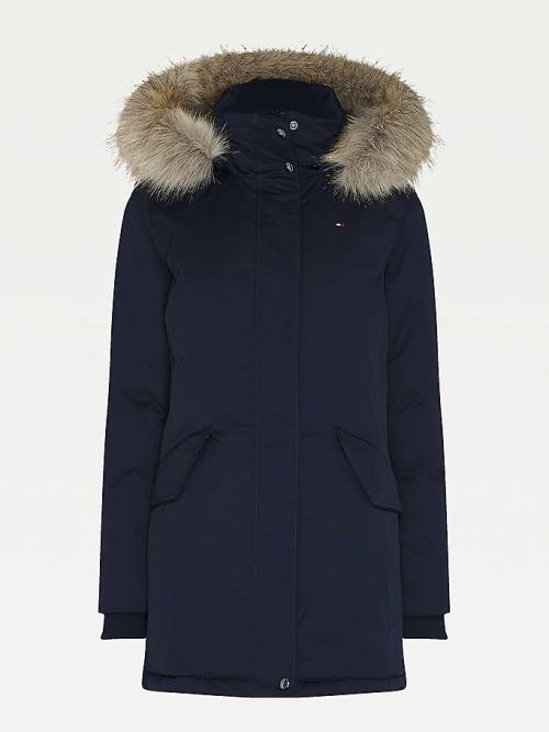 Ženske Tommy Hilfiger Essential Padded Parka Kaputi Plava | TH039QMO