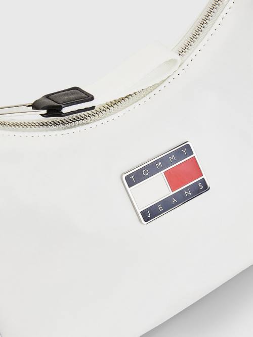 Ženske Tommy Hilfiger Festival Shoulder Torbe Bela | TH049OCI