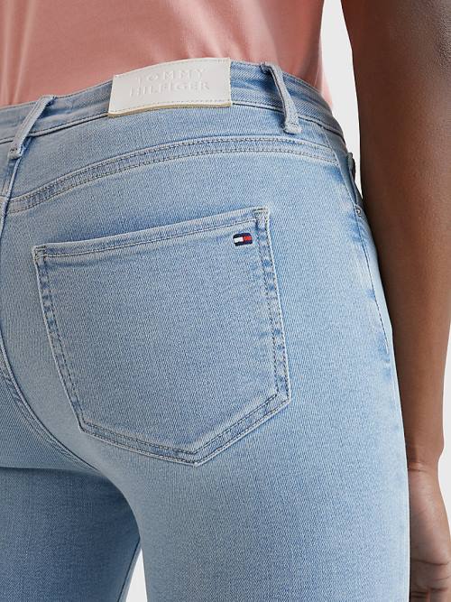 Ženske Tommy Hilfiger Harlem High Rise Super Skinny Farmerke Denim Plava | TH062ZNB