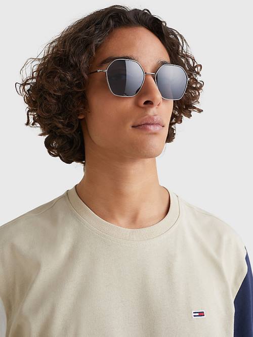 Ženske Tommy Hilfiger Hexagonal Lens Sunčane Naočare Siva | TH839STY