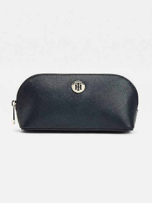 Ženske Tommy Hilfiger Monogram Makeup Bag Gift Set Kape Plava | TH895WBU