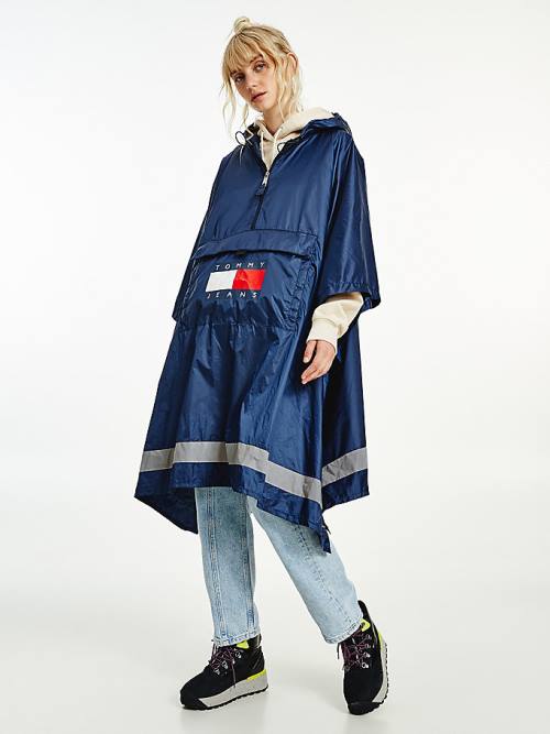 Ženske Tommy Hilfiger Packable Poncho Bum Torbe Crveni | TH682OYI