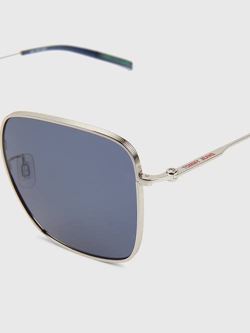 Ženske Tommy Hilfiger Rectangular Lens Sunčane Naočare Siva | TH429SCP