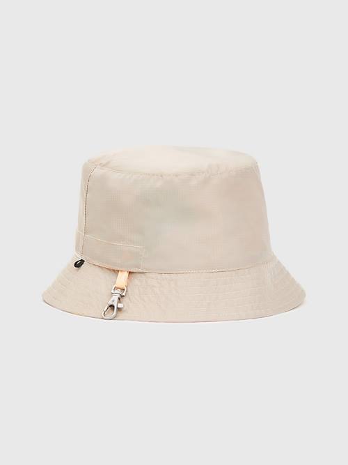 Ženske Tommy Hilfiger Reversible Travel Bucket Kape Bela | TH632XRA