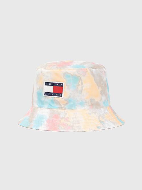 Ženske Tommy Hilfiger Reversible Travel Bucket Kape Bela | TH632XRA