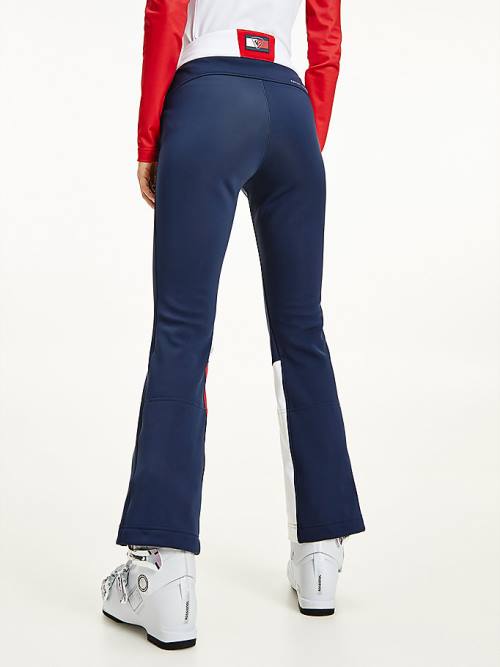 Ženske Tommy Hilfiger Rossignol Colour-Blocked Ski Pantalone Plava | TH918VXN