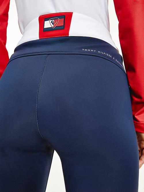 Ženske Tommy Hilfiger Rossignol Colour-Blocked Ski Pantalone Plava | TH918VXN