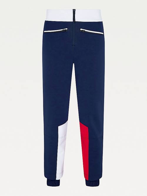 Ženske Tommy Hilfiger Rossignol Colour-Blocked Ski Pantalone Plava | TH918VXN