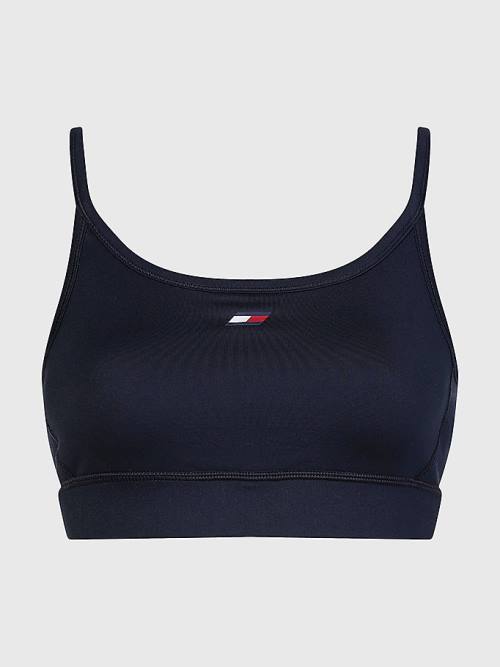 Ženske Tommy Hilfiger Sport Low Support Bra Donji veš Plava | TH063OCW