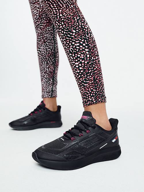 Ženske Tommy Hilfiger Sport Print Full Length Helanke Ljubičasta | TH310ZFU