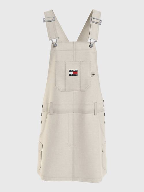 Ženske Tommy Hilfiger Surplus Dungaree Haljine Bež | TH634KQR