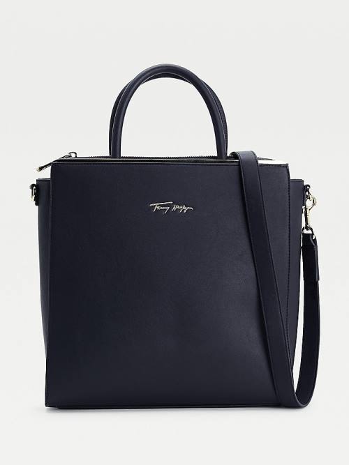 Ženske Tommy Hilfiger TH Modern Tote Torbe Plava | TH350GMD