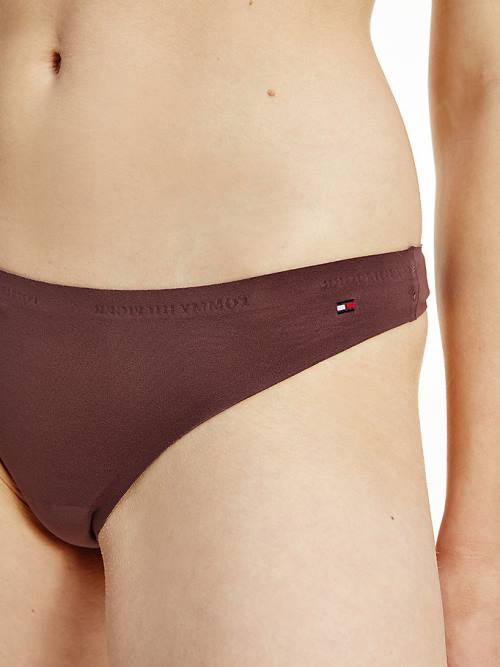 Ženske Tommy Hilfiger TH Ultra Soft Thong Donji veš Ljubičasta | TH013EDU