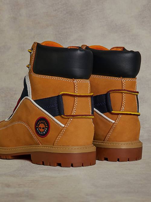 Ženske Tommy Hilfiger TOMMYXTIMBERLAND Remixed C&S Čizme Žuta | TH801GET