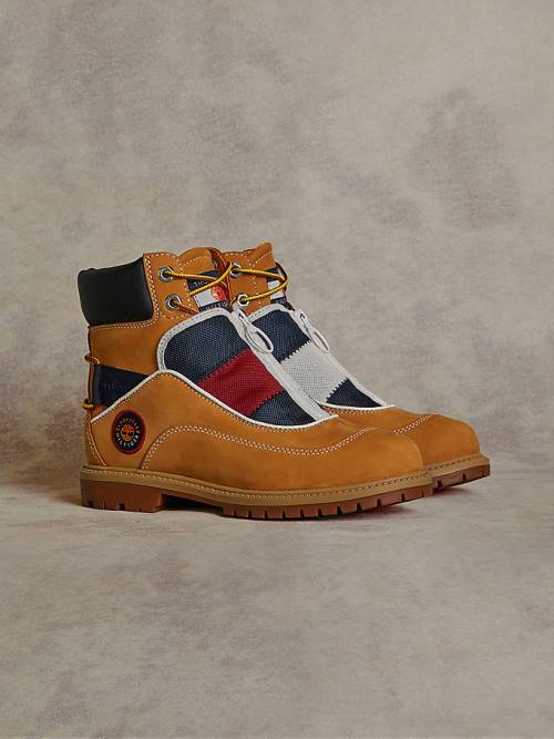 Ženske Tommy Hilfiger TOMMYXTIMBERLAND Remixed C&S Čizme Žuta | TH801GET